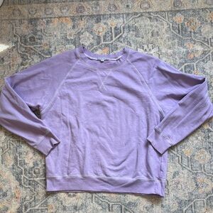 Purple Crewneck Sweatshirt